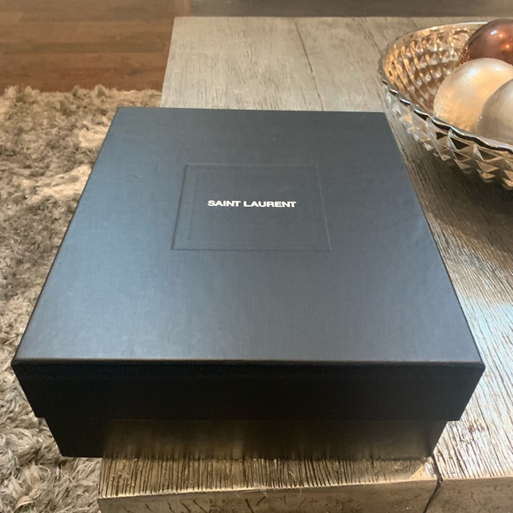 Saint Laurent Wyatt Harness Boot in Vitello Hallem Wax Palude - Picture 6 of 6